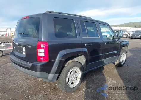 2014 Jeep Patriot Sport from USA, damaged, VIN 1C4NJRBB9ED731354